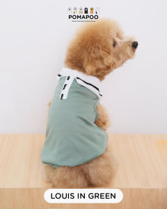 POMAPOO - Baju Kucing dan Baju Anjing Levain Tank Dan Louis Polo