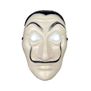 BANZU Nhựa 1 chiếc Những món quà Phim La casa de papel Phụ kiện Cosplay nạ Halloween nạ Salvador Dali Đạo cụ trang phục Trang phục cướp tiền