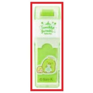 San-X SUMIKKO GURASHI Creative Animal cartoon Eraser With Roller cleaning function Rubber For Kids Drawing Writing Wiping Stationery School Supplies Birthday gift