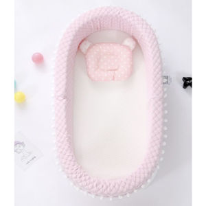 Babe GO Portable crib anti-pressure coax baby bb safe isolation cot baby basket removable and washable