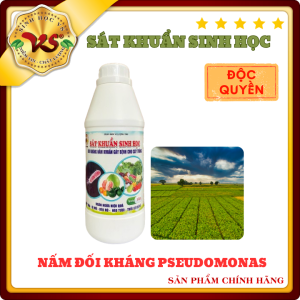 TKS-PSEUDOMONAS Phòng  Bệnh Héo Xanh Thối Rễ Vàng Lá - Chai 1 Lít