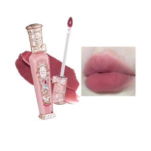 Flower Knows Strawberry Rococo Cloud Lip Cream Soft Rosy Nude Velvet Matte Lip Color Transfer-Resistant Lightweight Hydrating Formula Vegan (S01 Soy Milk Cheese)