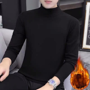 เสื้อผู้ชาย ธุรกิจ เสื้อแขนสั้น ไม่ใช่เรื่องง่ายที่จะยาเม็ด แยกความเย็น บวกกํามะหยี่ กํามะหยี่สองด้าน