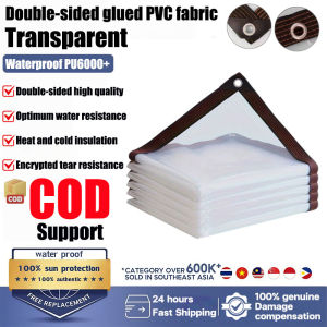 🔥 Won’t tear under typhoon wind🔥trapal waterproof makapal Double Coated UV Block Tarpaulin With Reinforced Eyelets high quality PVC tarpaulin Multiple sizes available