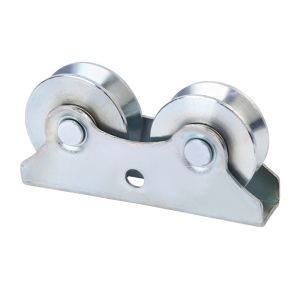 2-Inch V Type Double Roller V Groove Sliding Gate Roller Wheel Gate Wheel Sliding Gate Track Roller