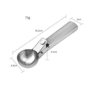 ที่ตักไอศครีม ช้อนไอศกรีม ที่ตักผลไม้ ตักไอศกรีม สำหรับในครัวเรือน และร้านอาหาร แข็งแรง ทนทาน
