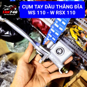 Cụm tay dầu thắng đĩa trên WS110 lắp RSX110 WAVE BLADE và nhiều dòng xe khác cùng cỡ cụm bơm dầu thắng đĩa trên.