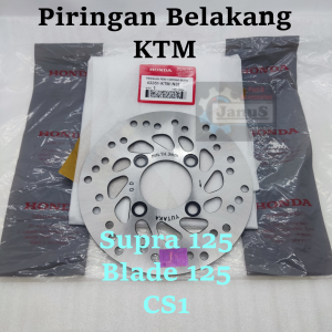 Piringan Cakram Belakang KTM 100 % Ori Honda Supra Blade 125 CS1 AHM HGP Yutaka ori asli Disk disc Cakram