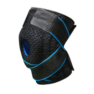 HOL Knee Brace with Side Stabilizers & Patella Gel Pads Adjustable Compression Knee Support Braces for Knee Pain Meniscus TearACLMCLArthritis Joint Pain ReliefInjury Recovery-4 Sizes.