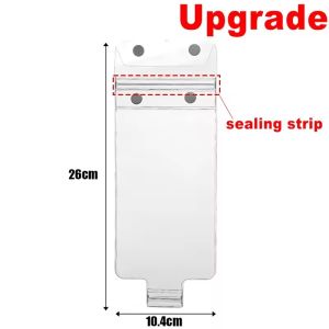 10Pcs Transparent Waterproof Phone Covers Swimming Bags Underwater Cellphone Protectors Pouch Bags