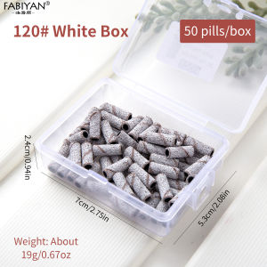 Mini Nail Sanding Band Grinding Ring Sanding Cap Bands For Electric Nail Machine Accessories 80#/120#/150#/180#/240# Grit Nail Polishing Rings Nail Drill Grinding Bit Files Nail Art Tool Set