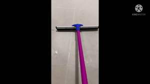 ยางรีดน้ำ ยางไล่น้ำ ตราOK ให้ได้ราคาถูก 30 นิ้ว ด้ามยาว 150 ซม. ด้ามเหล็กพ่น สี