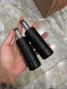 Cặp chống đổ gác chân sau bằng cao su cho xe Exciter 150 và xe Exciter 155 phụ kiện chống đổ xe máy