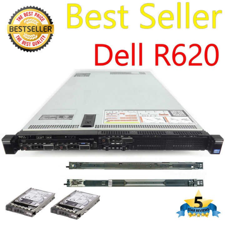 ขาย Server Dell R620 CPU E5-2620x2 HDD SAS600GBx2 SSD500GBx1 RAM64GB ...