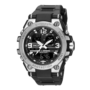 Đồng Hồ Snoopy Cho Nam Quartz Sport Quay Số Lớn Hiển Thị Thời Gian Kép Nam Đa Năng Đồng Hồ Điện Tử Học Sinh Đồng Hồ Nam