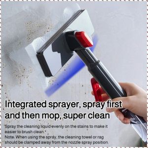 Mop Wet Dry No Dirt Left in the Crevices Cleaning Sprayer No Dirty Hands Spray Dusting Stain Remover