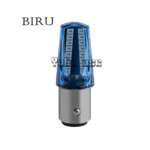 Lampu Stop Rem LED Kedip Running 32 LED Kristal Universal Semua Motor 2 Kaki DC Beat Scoopy Vario Old Mio Dll