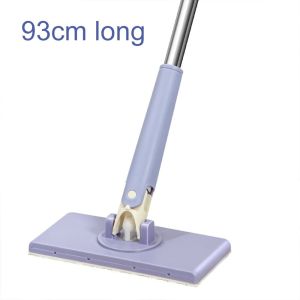 360° Spin Dry/Wet Flat Mop Static Duster Flat Dust Sweeper Super Wet Mop Wiping Cloth Floor Mop Easy to Replaceable Mop Cloth