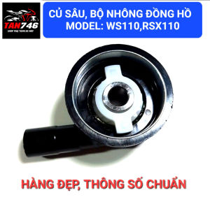 Củ sâu công tơ mét WS110 bộ nhông đồng hồ lắp Wave S110 Rsx 110 Wave Blade FU mập Fu 125 và một số dòng xe số khác của hãng HD