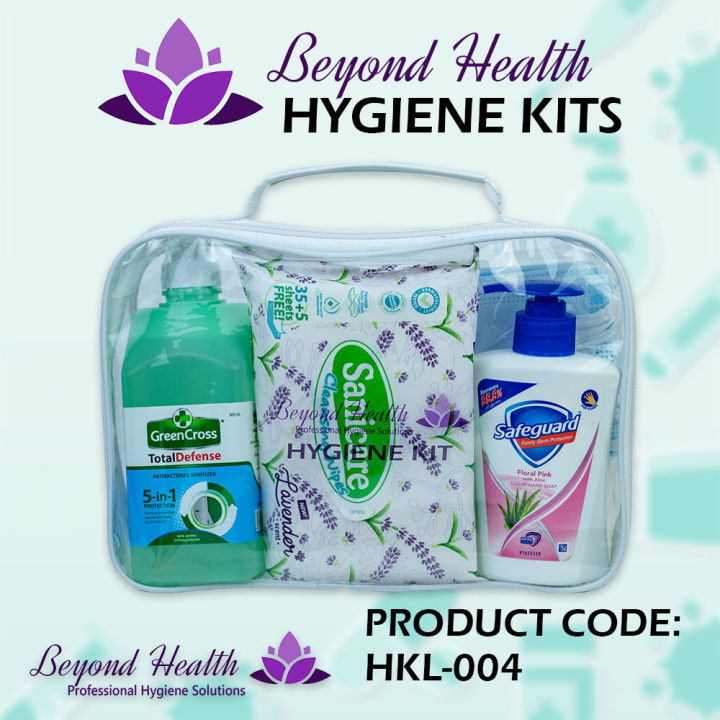 HKL-004 Personal Hygiene Kit Beyond Health 6 Items Disinfection Kit ...