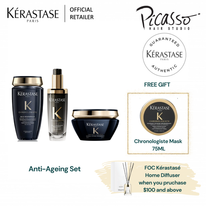 KERASTASE NEW CHRONOLOGISTE ALL IN ONE SET | Lazada Singapore