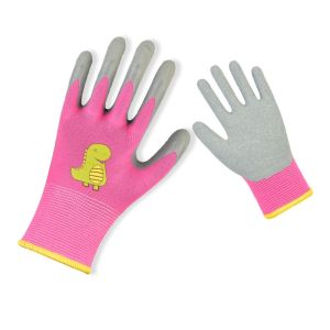 TIMES LORD Non-Slip Kid Gardening Gloves Durable Breathable Garden Work Gloves Cartoon Collect Seashells Children Protective Glove Home