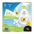 Dove Go Fresh Avocado Calendula Paraben-Free Body Wash 1L (Laz Mama Shop). 