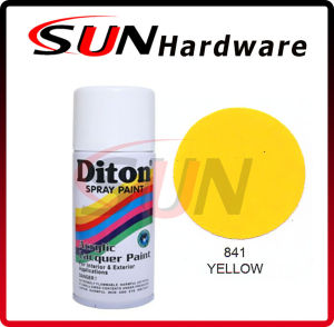 Pilox DITON 300 cc Yellow 841 Pilok Pylox Cat Semprot Solid Kuning Gloss