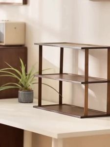 Table Top Shelf Rack Table Top Shelf Rack Bookshelf Storage Office Station Multi-Layer Storage Desktop Book Rack Storage Shelf