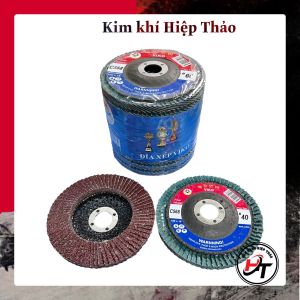 Đĩa chà nhám xếp bánh ráp xếp gỗ gắn máy mài tròn cầm tay VIKO RX-VK