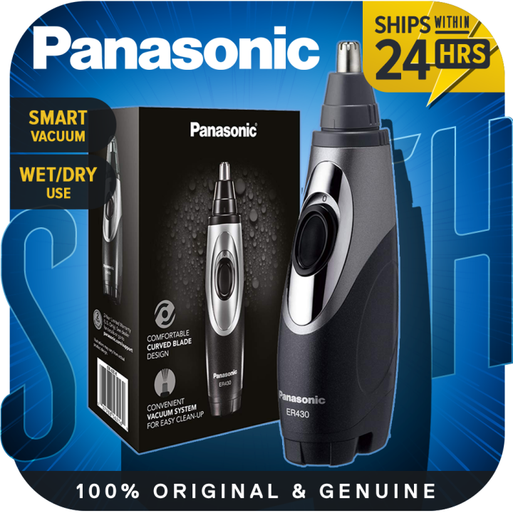 Panasonic ER430K Nose Hair Trimmer and Ear Hair Trimmer Vacuum
