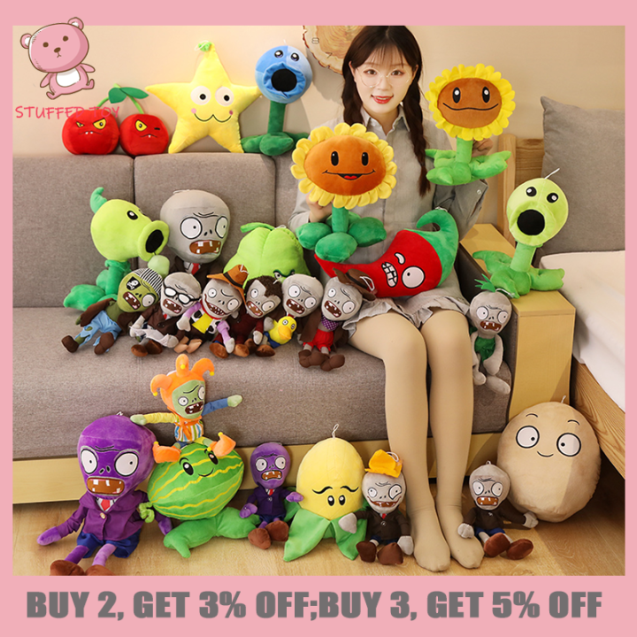 Plants vs zombies 2 best sale plush toys