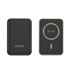 HZSUM LENTIVEN Powerbank 10000Mah Mini Wireless Fast Charging Magsafe Magnetic For Ios Android WE47