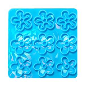 Sparkling Flower Mold for Jewelry Making Exquisite Floral Pieces Handmade Flower Decorations Crafting Silicone Mold