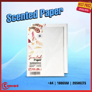 QUAFF Scented Paper 180Gsm A4 White (20sheets/pack) Inkjet Scented Paper +R