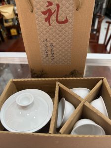 TCHA | เซ็ตก้ายหว่านชงชากังฟูเนื้อหนา 盖碗茶具 Gaiwan Tea Making Accessories