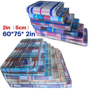 JMS 1.8m*2m foam for double bed Foldable single latex Mattress 10cm thick 2 person family size