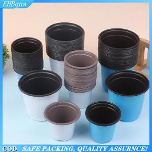[COD] 10Pcs Plastic Flowerpot Cultivation For Succulent Plant Small Flowerpot Simple Planting Seedling Pot Thickened Nursery Pots
