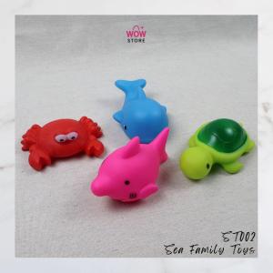 WOW Non-Toxic Safe Baby & Toddler (Sea Family) Bath Toy [ST002]