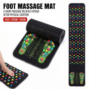 Foot Massage Mat Reflexology Walk Stone Road Foot Massage Acupoint Mat for Acupressure Relaxes