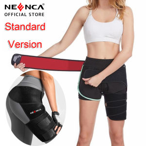 NEENCA Hip Brace Thigh Compression Sleeve – Hamstring Compression Sleeve & Groin Compression Wrap for Hip Pain Relief. Support for Hip Replacements Sciatica Quad Muscle Strains