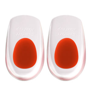 CCW 1 Pair Silicone Gel Heel Cups Shoe Inserts Pads Cushion for Plantar Fasciitis Heel Spurs & Heel Pain Foot Care