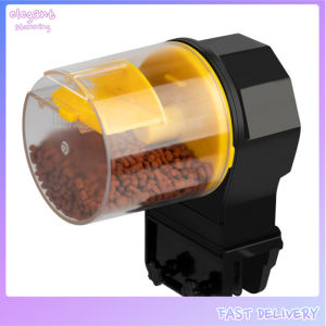 elegantstunning Automatic Fish Tank Feeder 12 Hours/24 Hours Intelligent Timing Large-capacity Aquarium Fish Feeder