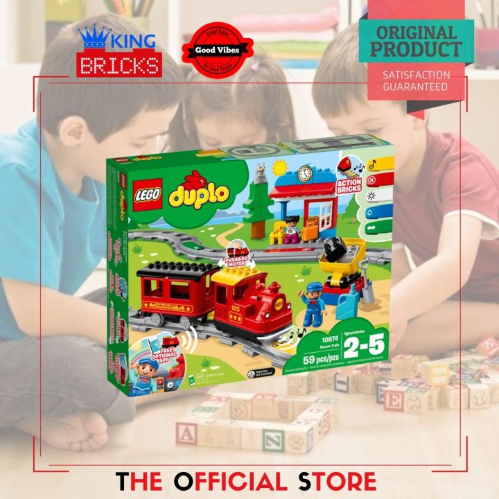 10874 Steam Duplo 10874 LEGO Duplo 10874 Steam Train Blocks