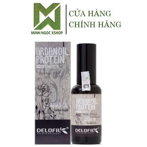 Tinh dầu dưỡng tóc bóng mượt Delofil Arganoil Protein 50ML