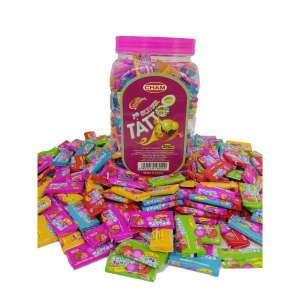200pcs Super Tattoo Bubble Gum Candy SUGAR CRASH