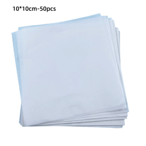 PLLEWY 50/100PCS Reusable Perler Beads Baking Paper Toy Accessories Handmade Advanced Ironing Sheet Gifts Iron-on Mat Perler Beadsheat-resistant Paper for Hama Beads Toy