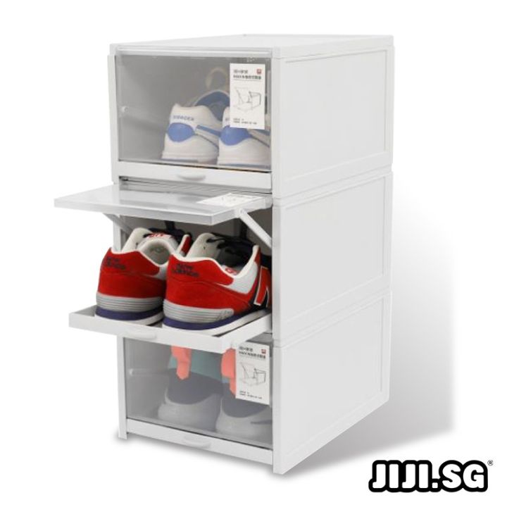 (JIJI.SG) HILDE Sliding Shoe Box / Storage / Display / Container