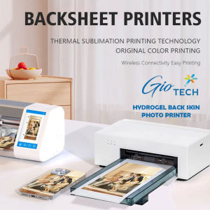 Giotech Mesin Printer Garskin Hydrogel Custom Print Skin handphone