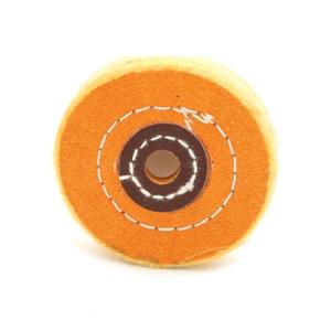 High Efficiency Buffing Wheel For Vehicle Metal Surfaces Polishing Durability Cotton Disc Stainless Steel Aluminum Alloy